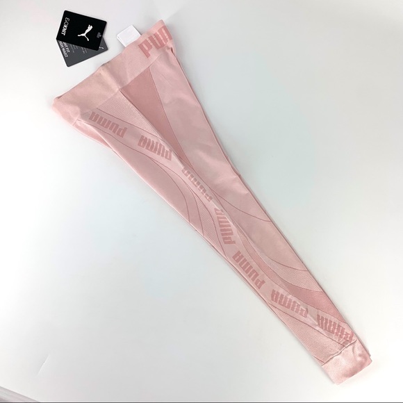Puma NWT Pink Evostripe Evoknit 7/8 Tights, XS - Picture 8 of 16